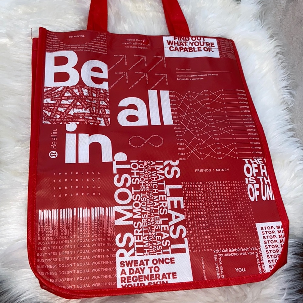 Lululemon item -Large Reusable Tote Bag - Picture 2 of 16